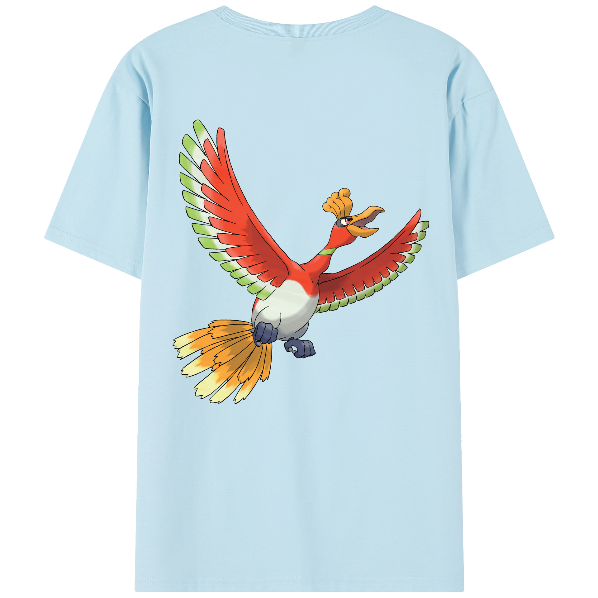 （画像用） ポケットモンスター Pokémon 綿100％半袖Tシャツ（背面プリント）